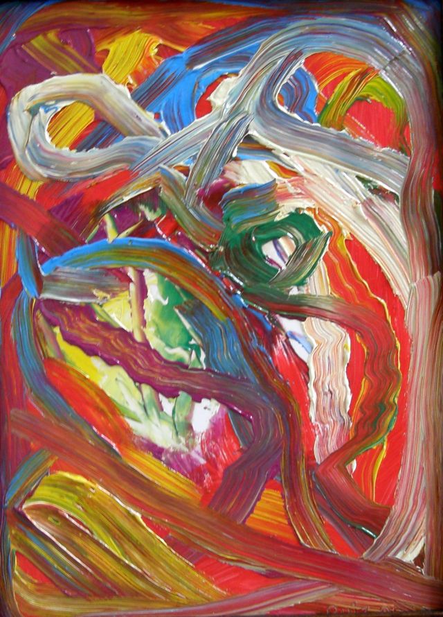 My colors, oil on canvas, 30 × 40 cm, by Emilio Ruiz