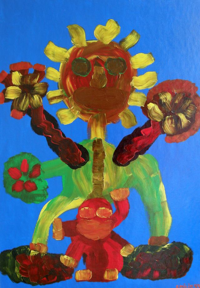 Pouwel, oil on canvas, 50 × 70 cm, by Emilio Ruiz
